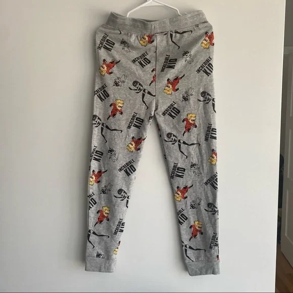 Kids' Disney Mr. Incredible Jogger Pants - Heathered Gray Size XL - Picture 4 of 8